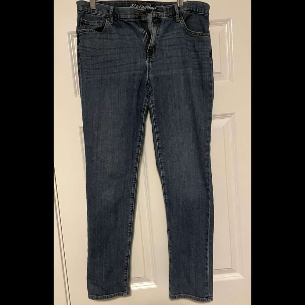 Eddie Bauer Women's Slim Straight Boyfriend Jeans